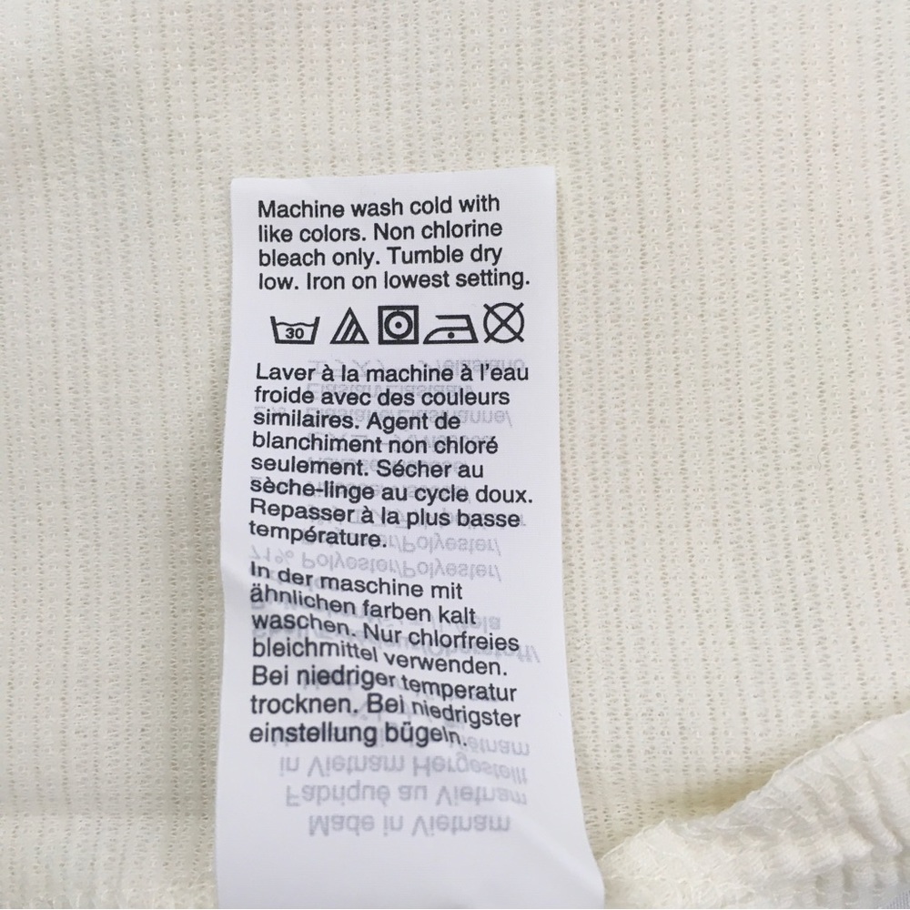 J Crew Textured Button-Front Tank - Picture 6 of 6
